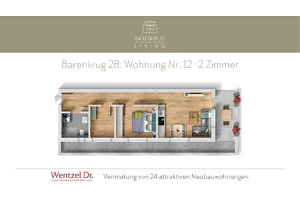 Neubauwohnung in Tonndorf – 2-Zimmer-Wohnung – gut geschnitten – Wentzel Dr. - Hamburg Wandsbek