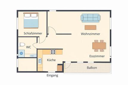 Zu vermieten - 1.500,00&nbsp;EUR Kaltmiete, ca.&nbsp; 60,00&nbsp;m&sup2; in Berlin (PLZ: 13403) Reinickendorf