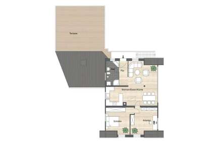 Wohnung zum Kaufen in Iffezheim 198.000,00 € 101 m²