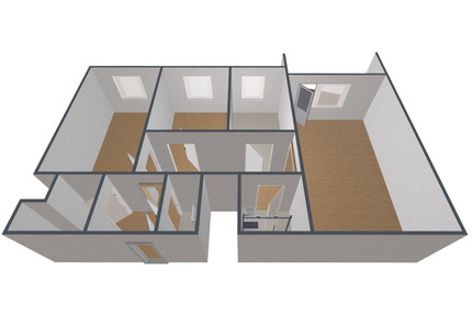 Erstbezug nach Kernsanierung 3-Zimmer Wohnung im 5. OG mit Balkon - Heppenheim (Bergstraße)