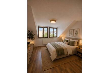 Renovierte 3-Zimmer Wohnung mit Balkon und Einbauküche - Plauen Haselbrunn