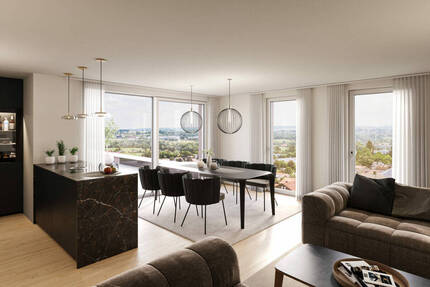 Den Wolken so nah A.5.1 - 619.000,00&nbsp;EUR Kaufpreis, ca.&nbsp; 87,10&nbsp;m&sup2;&nbsp;Wohnfl&auml;che in Kempten (PLZ: 87439) Halde