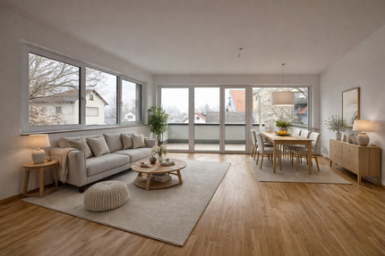 Großzügige 2-Zimmer-Wohnung (90,8 m²) mit Balkon - Erstbezug - Straubing