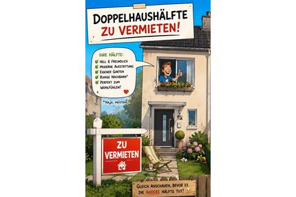 Vermietung Doppelhaushälfte -138qm- in Süderbrarup .