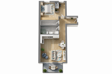 Wohnung zum Kaufen in Scheyern 399.900,00 € 74.04 m²