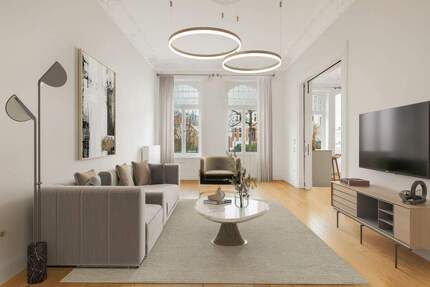 Jugendstil-Altbau mit eigenem Südgarten in Harvestehude - Hamburg