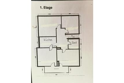 4 Zimmerwohnung mit Südbalkon und Garten - Hamm (Sieg)