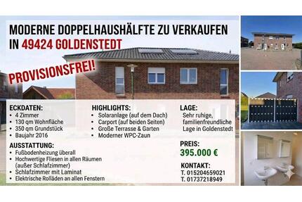 Haus, Doppelhaushälfte in Goldenstedt
