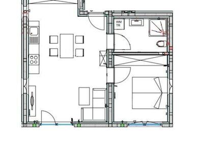 Moderne Neubau- Wohnung - 550,00&nbsp;EUR Kaltmiete, ca.&nbsp; 55,00&nbsp;m&sup2; in Geslau (PLZ: 91608)