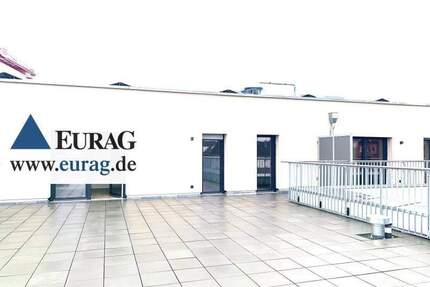 N-St. Leonhard: Erstbezug! Penthouse, 5. OG, exklusive 3-Zi.-Whg., 100 qm Terrasse, EBK, TG-SP - Nürnberg St Leonhard