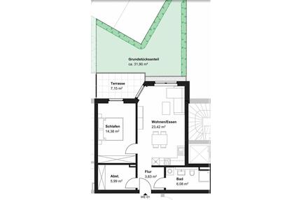 Neubau Wohnung zu vermieten - 1.450,00&nbsp;EUR Kaltmiete, ca.&nbsp; 57,00&nbsp;m&sup2; in Hamburg (PLZ: 22547) Altona