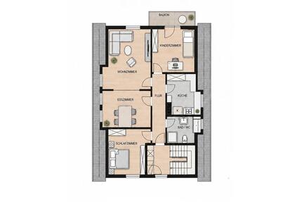4-Zimmer-Wohnung mit Balkon in zentraler Lage Bielfeld - Bielefeld Heepen