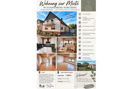 Wohnung zur Miete in Schönenberg-Kübelberg