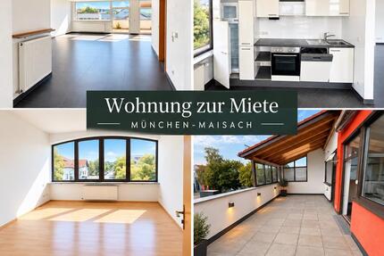 Helle 100m² Wohnung mit 36m² Dachterasse und Wintergarten - Maisach
