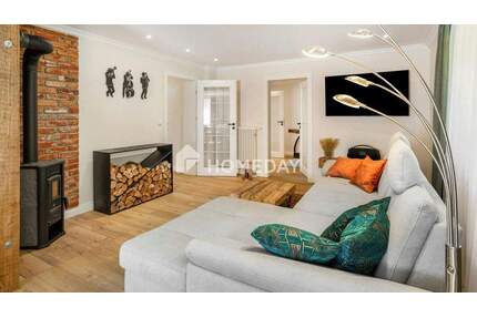 Stilvoll wohnen im Grünen - kernsanierte DHH mit EBK und großem Grundstück in Neu Madlitz - Briesen Alt Madlitz