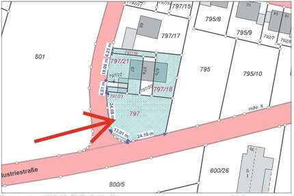 Grundstück zu verkaufen in Schwandorf 230.000,00 € 834 m²