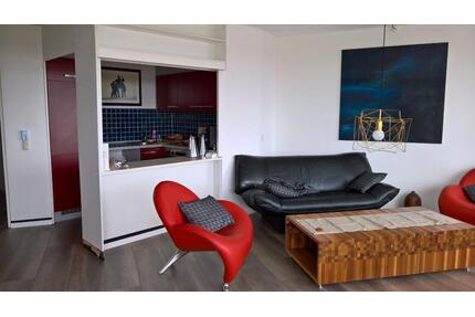 Wikingturm, 22. Etage - stilvoll möblierte 2-Zi-Whg. - Düsseldorf Stadtbezirk 7