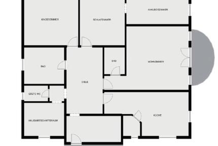 Großzügige 5-Zimmer-Wohnung mit Dachterrasse & Einbauküche - Ruhstorf an der Rott