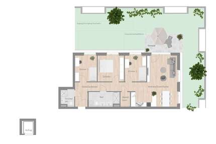 Wohnung zum Mieten in Besigheim 1.415,00 € 103.75 m²