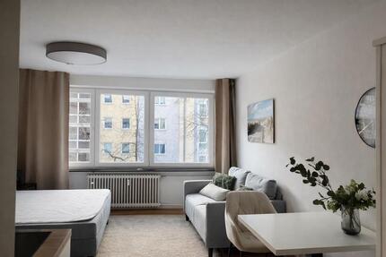 1 Zimmer Wohnung München Schwabing- möbliert