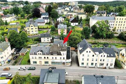 Überwiegend vermietetes Wohn-Geschäftshaus im Zentrum von Thalheim - Thalheim/Erzgebirge