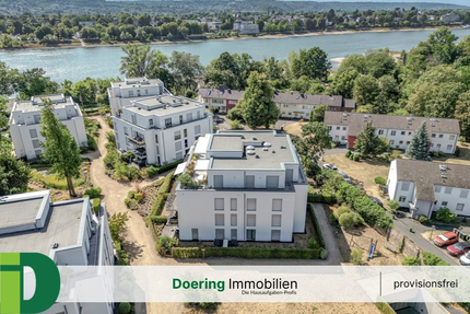 Moderne 3-Zimmer-Wohnung mit eigenem Garten direkt am Rhein! - Königswinter Niederdollendorf