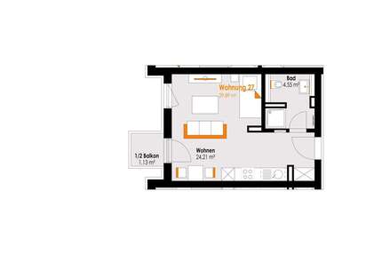 Wohnung zum Kaufen in Füssen 189.000,00 € 29.89 m²