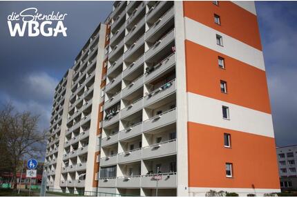 3-Raum-Wohnung im Hochhaus mit tollem Ausblick - Stendal