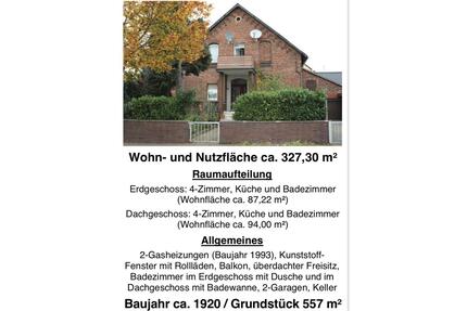 Zweifamilienhaus zum Verkauf - 249.000,00&nbsp;EUR Kaufpreis, ca.&nbsp; 182,00&nbsp;m&sup2; in Peine (PLZ: 31228) Peine Kernstadt