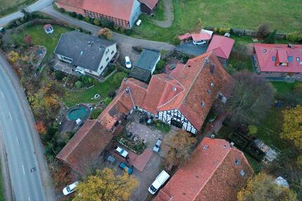 Außergewöhnlicher 3 Seitenhof mit Scheune Gästehaus am Deister - Bad Münder am Deister