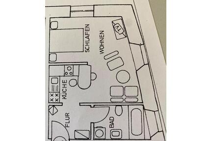 1 Zi Wohnung Mitten in Rosenheim – Service Wohnen