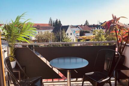 Vollmöblierte Dachgeschosswohnung im Zentrum von Gilching