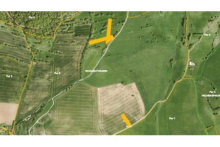 AUKTION: 0,25 ha Grün- und Ackerland - Meiningen