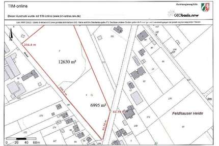Grundstück in Langenfeld 199.000,00 € 19625 m²