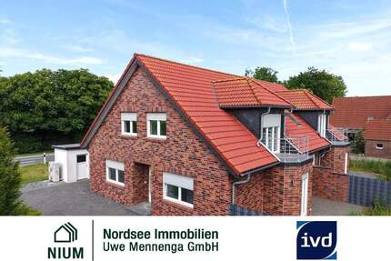 NEUBAU EG-WOHNUNG MIT TERRASSE | DEICHNAHE LAGE AN DER OSTFRIESISCHEN NORDSEEKÜSTE - Dornum Nesse