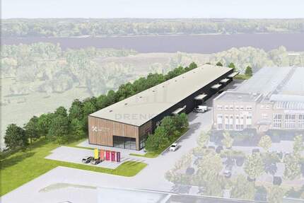 Gewerbegrundstück für Warmhallenneubau mit ca. 2.500 m² Nutzfläche, Stellplätzen und Baugenehmigung - Rostock Schmarl