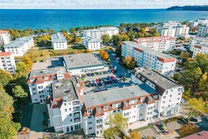Strandnahe Ferienwohnung in Bestlage von Binz 3 Zimmer, Loggia und Stellplatz