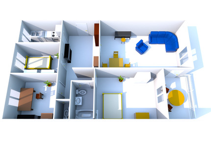 Vier Zimmer Wohnung in hervorragender Lage zu vermieten - Bremen Burglesum