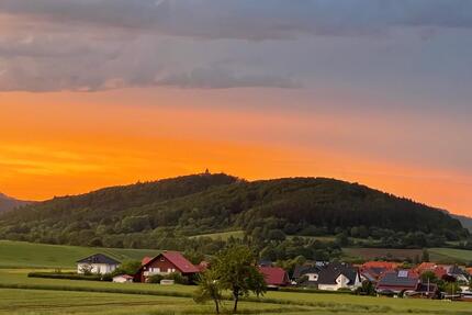 Ferienwohnung Leuchtbergblick in Eschwege, PKW Stellpl.+Terrasse