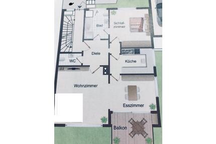 zwei 80 qm Wohnungen,Bad Cannstatt Memberg,sehr ruhig, - Stuttgart