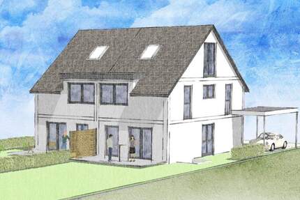 MUSTERHAUS SAMSTAGS GEÖFFNET - Gärtringen - Doppelhaushälfte im familienfreundlichen Lammtal