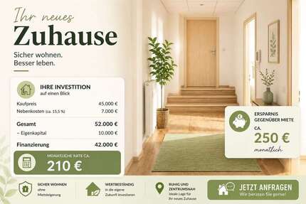 Wohnung zum Kaufen in Plauen 45.000,00 € 113.99 m²