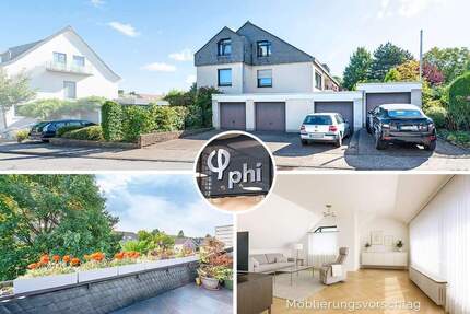 PHI AACHEN - Lichtdurchflutete Dachgeschosswohnung mit Terrasse & Garage im Aachener Vaalserquartier!