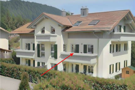 3-Zi WHG PROVISIONSFREI, Südbalkon & TG Stellplatz, Bad Wiessee