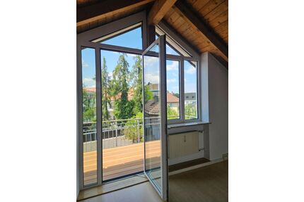Loft Wohnung über den Dächern von Traunstein mit Balkon