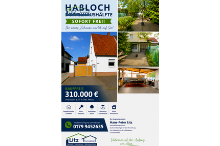 Haus zum Kaufen in Haßloch 310.000,00 € 141 m²