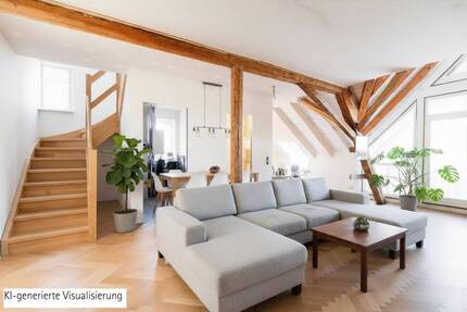 Neuwertige Maisonette mit Galerie und 2 Balkonen in zentraler Lage - Wehr