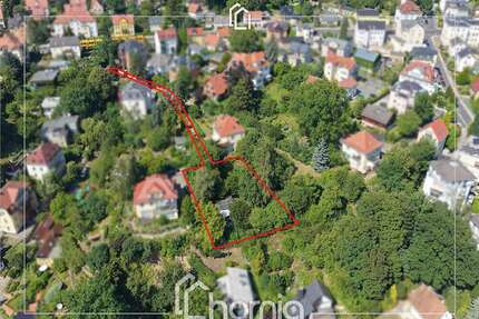 Grundstück zu verkaufen in Dresden Bühlau 199.000,00 € 1315 m² - Dresden / Bühlau