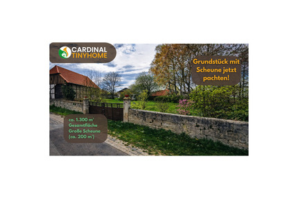 Pachtgrundstück in Bornum – ca. 1.200 m² mit großer Scheune - Königslutter am Elm