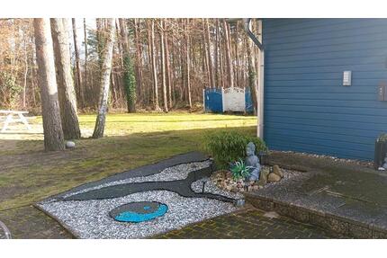 3 Zi Haus am Tankumsee Isenbüttel mit Kamin Stellplatz Wald